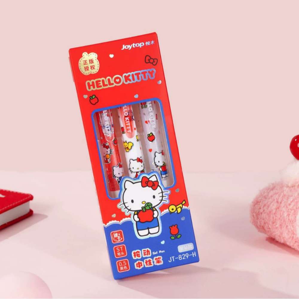 Genuine 3 Pcs/Set Sanrio Gel P - Office Supply Office Stationery Items のレビューと価格