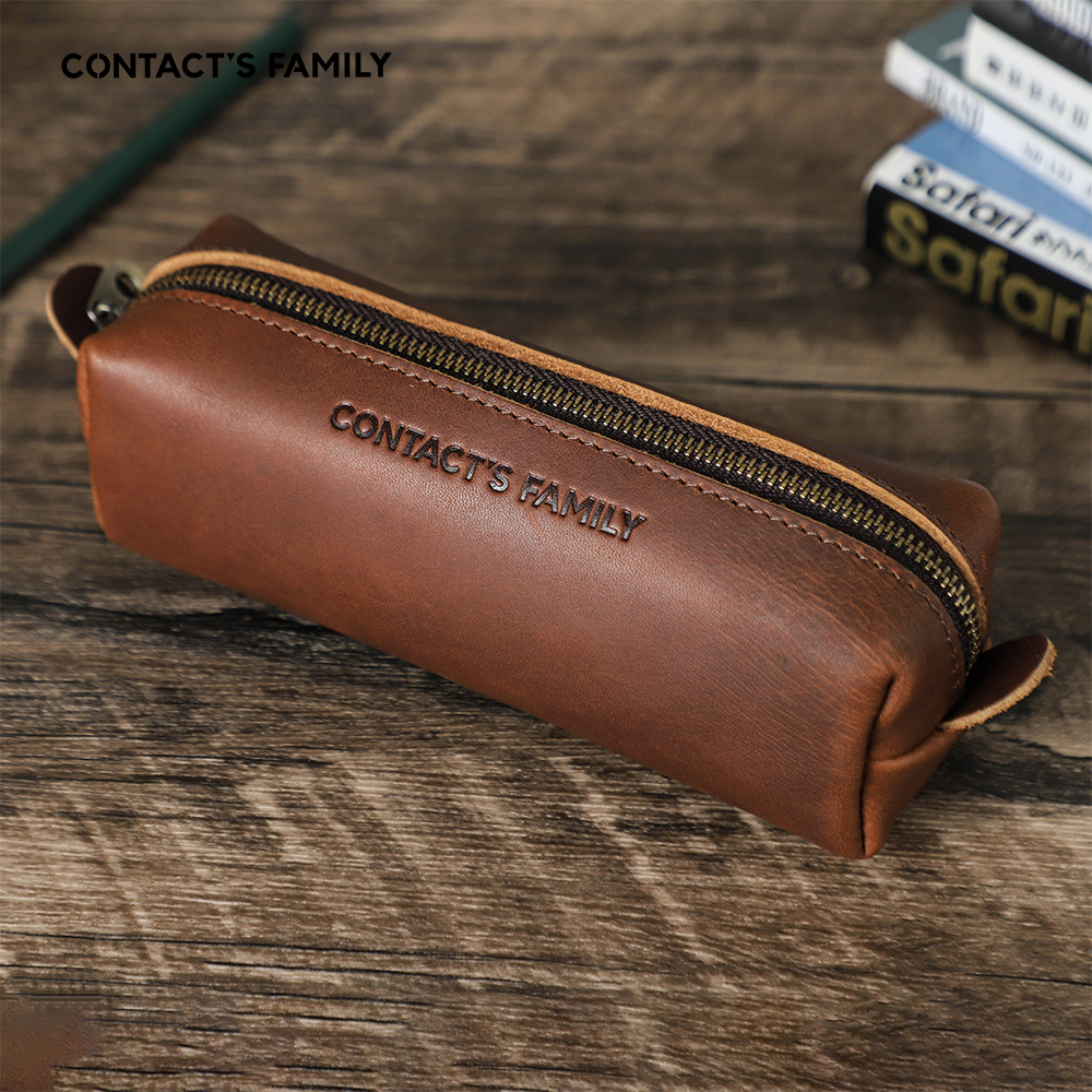 Retro Leather Pencil Case High - Stationery Supplies Business のレビューと価格