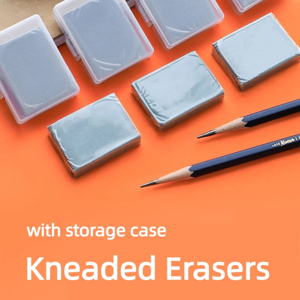4Pcs Correcting Soft Sketching - Rubber Eraser Kneaded のレビューと価格