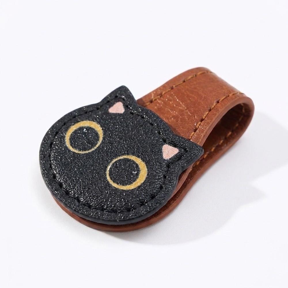 Cute PU Magnetic Page Clip Cat - Bookmark Magnetic Clip のレビューと価格
