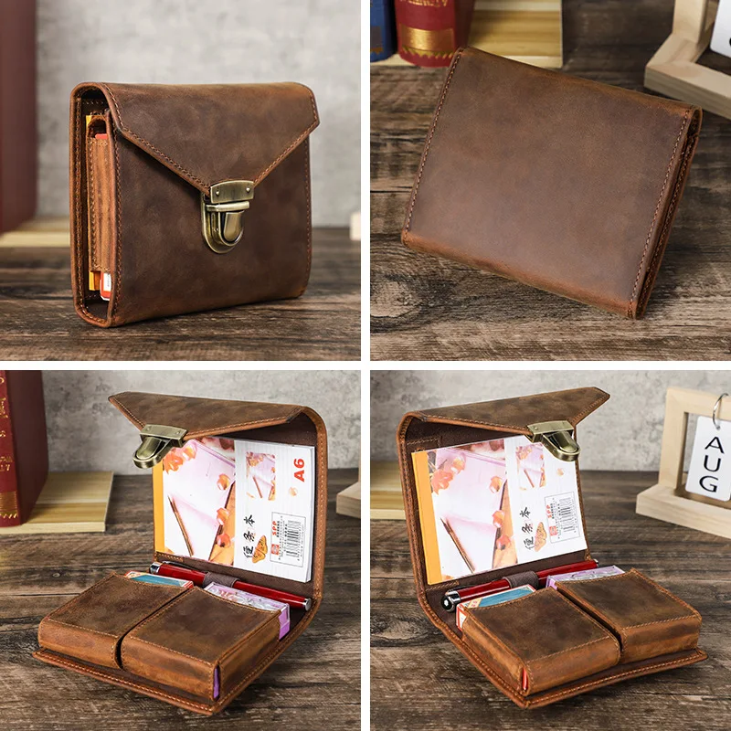 Luxury Retro Leather Notebook  - Stationery Supplies Business のレビューと価格