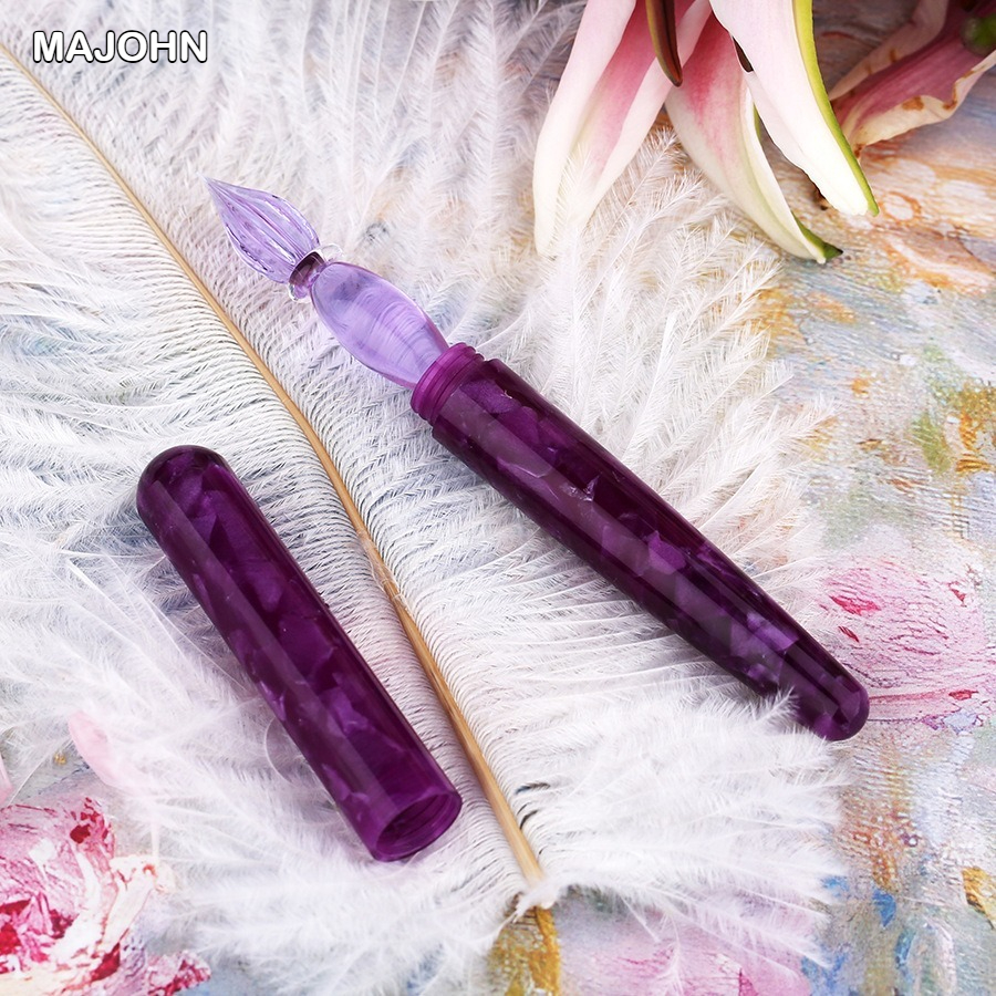MAJOHN N10 Resin Handmade Glas - Stationery Supplies Business のレビューと価格