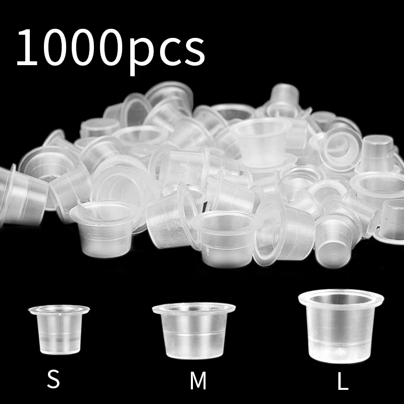 1000PCS TRO Tattoo Ink Cups Pl - Calligraphy Ink Bottle のレビューと価格