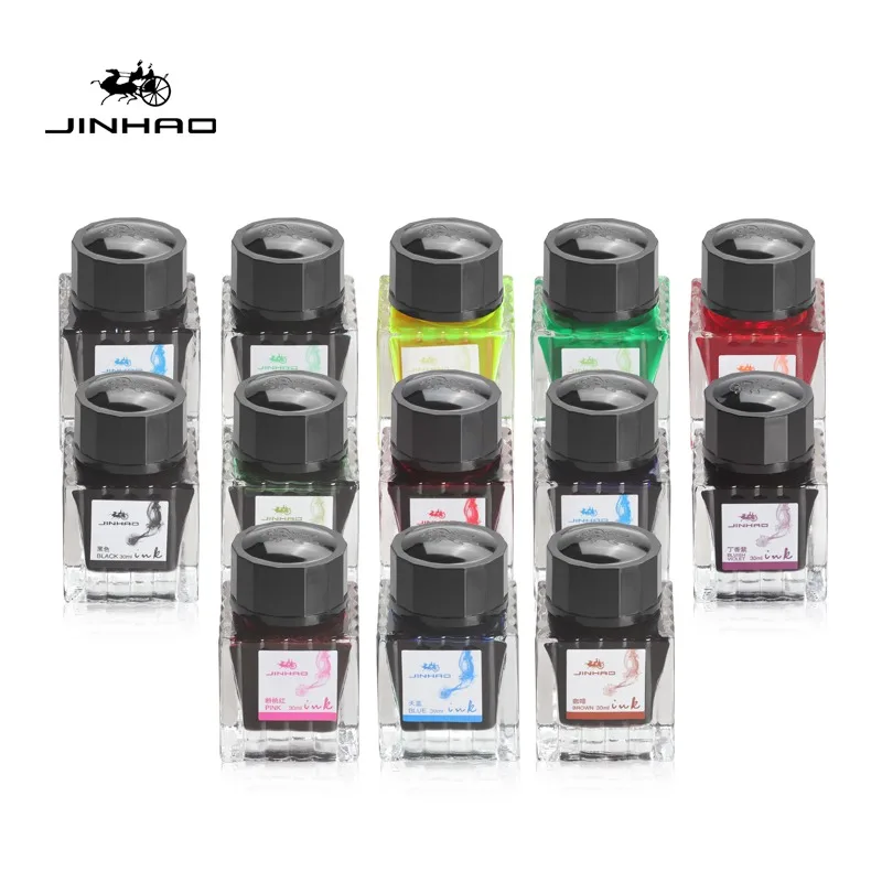 JINHAO 50/30ml Muilt Color Sig - Calligraphy Ink Bottle のレビューと価格