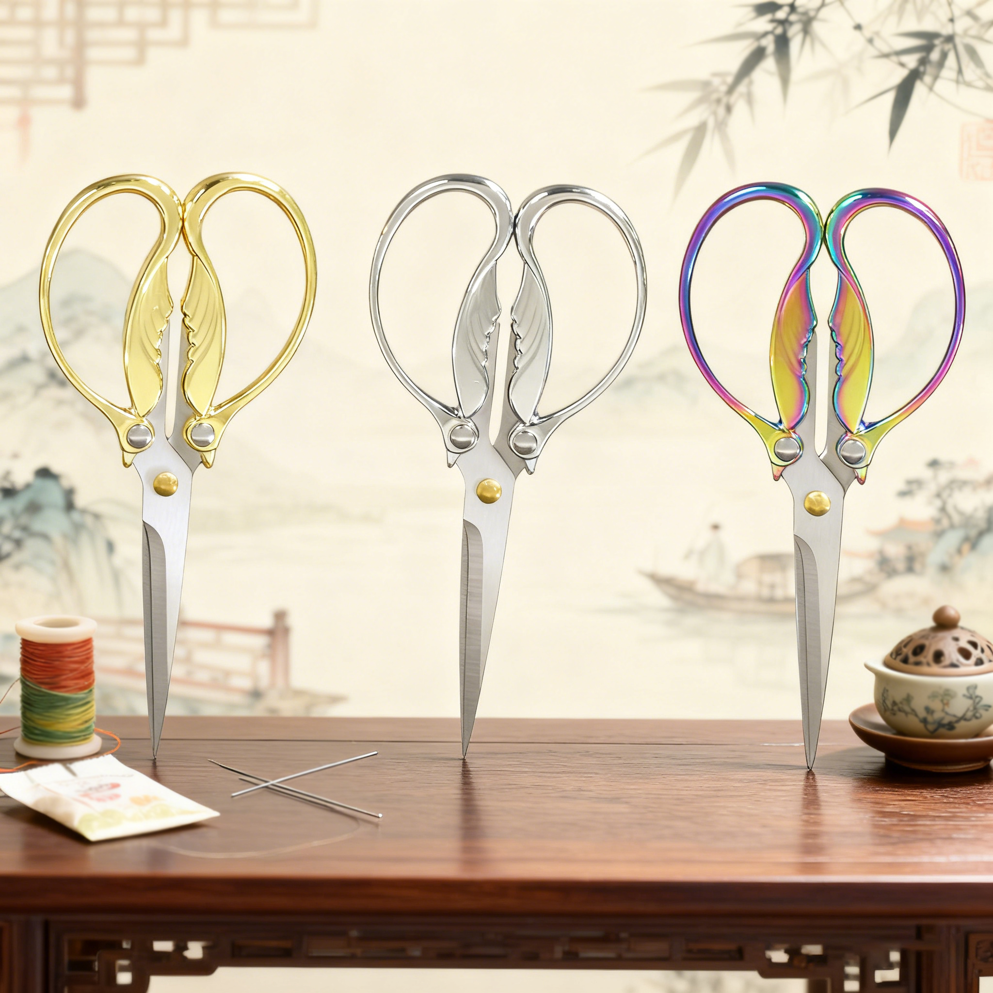 1PC, Vintage Scissors Sewing E - Scissors Stainless Craft のレビューと価格