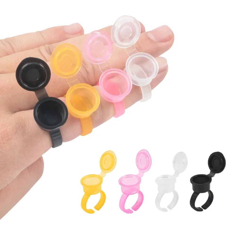 50PCS Tattoo Pigment Ink Ring  - Calligraphy Ink Bottle のレビューと価格