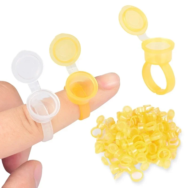 50PCS Tattoo Pigment Ink Ring  - Calligraphy Ink Bottle のレビューと価格