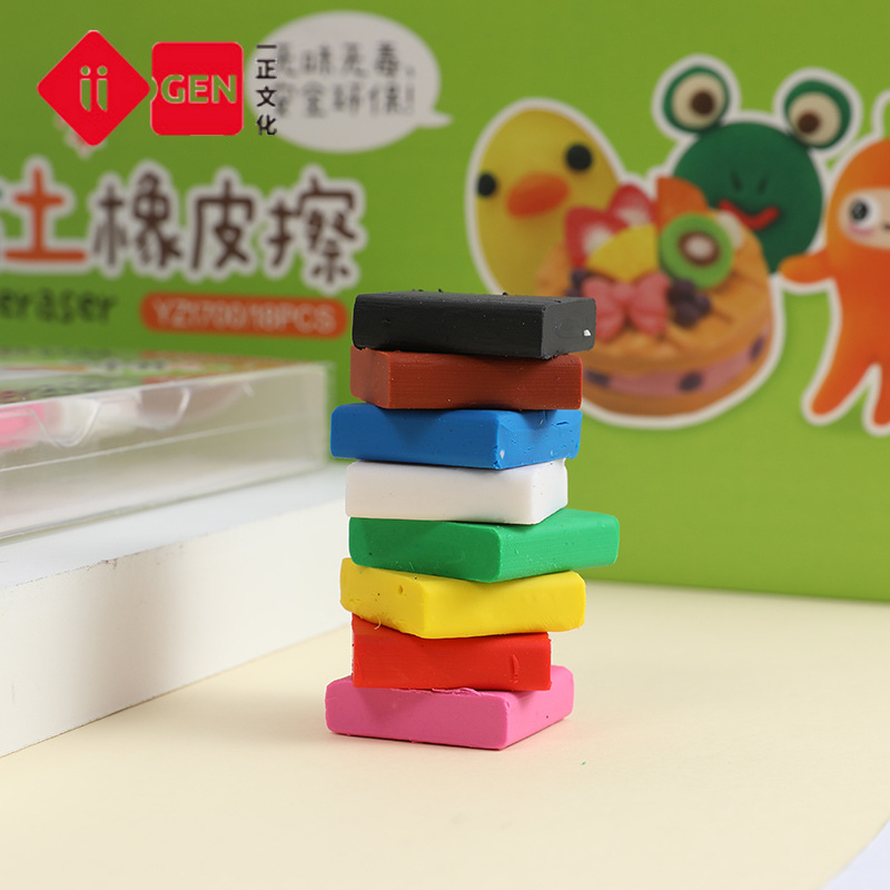 8 PCS/Lot High Quality Candy C - Rubber Eraser Kneaded のレビューと価格