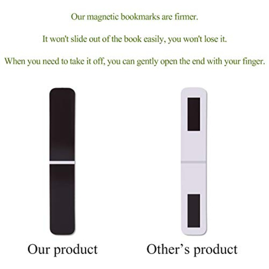 10 Pieces Magnetic Bookmarks C - Bookmark Magnetic Clip のレビューと価格