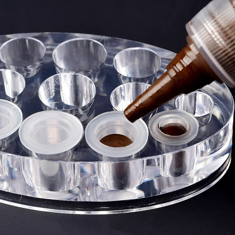 Acrylic Tattoo Ink Cup Stand H - Calligraphy Ink Bottle のレビューと価格