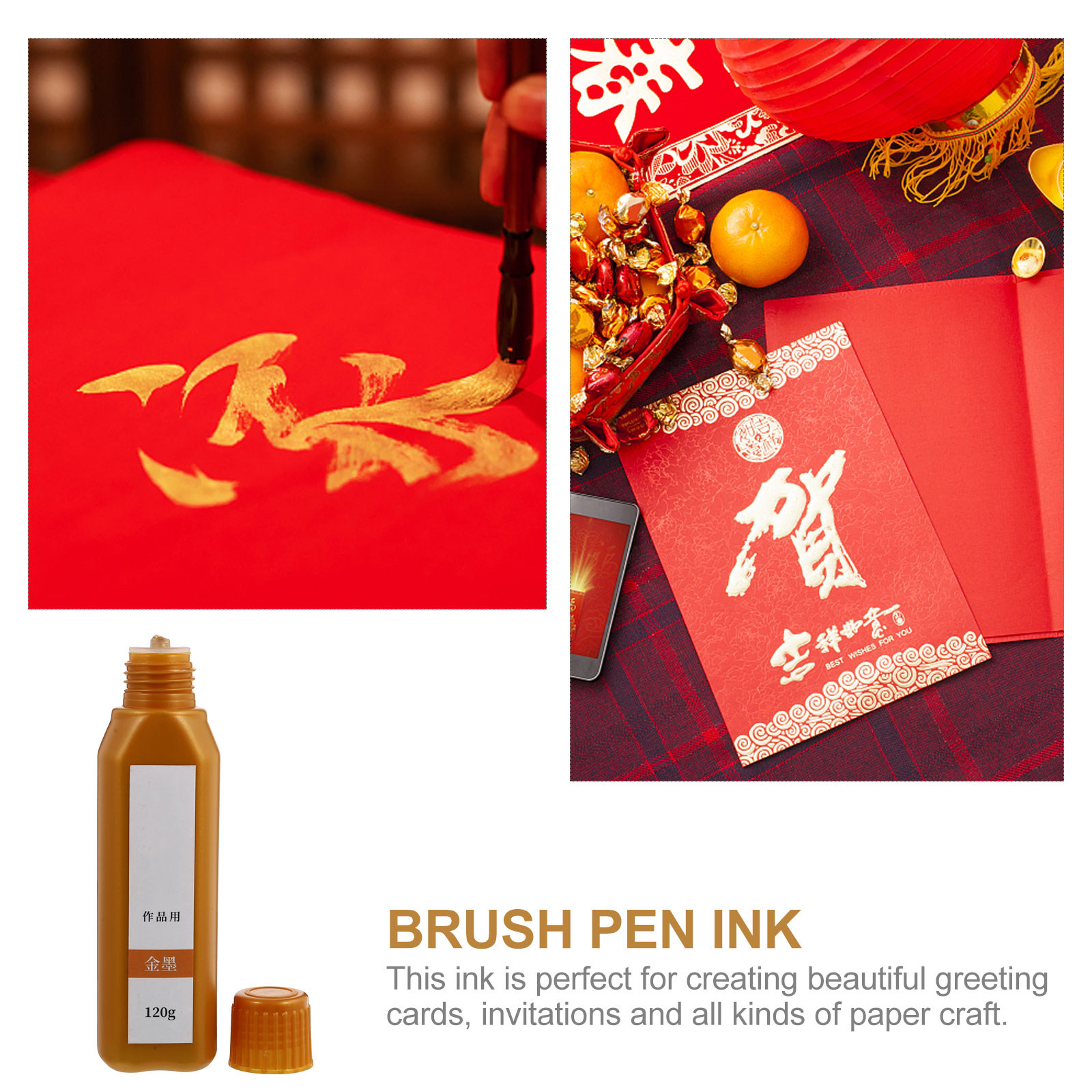 1 Bottle Brush Calligraphy Ink - Calligraphy Ink Bottle のレビューと価格
