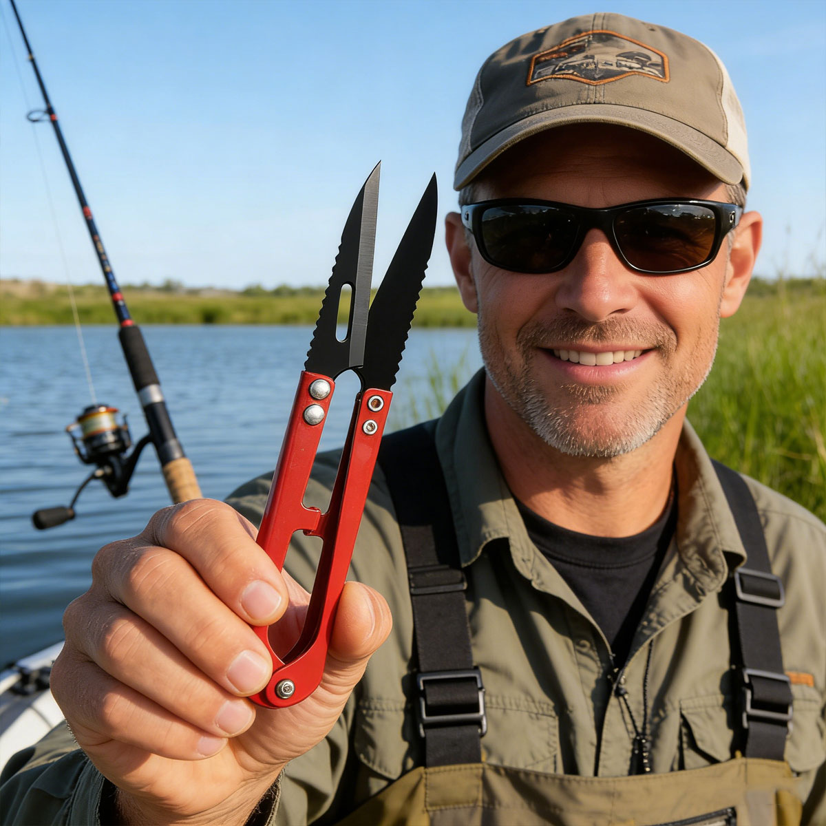 Fishing Scissors Multicolor Tr - Scissors Stainless Craft のレビューと価格