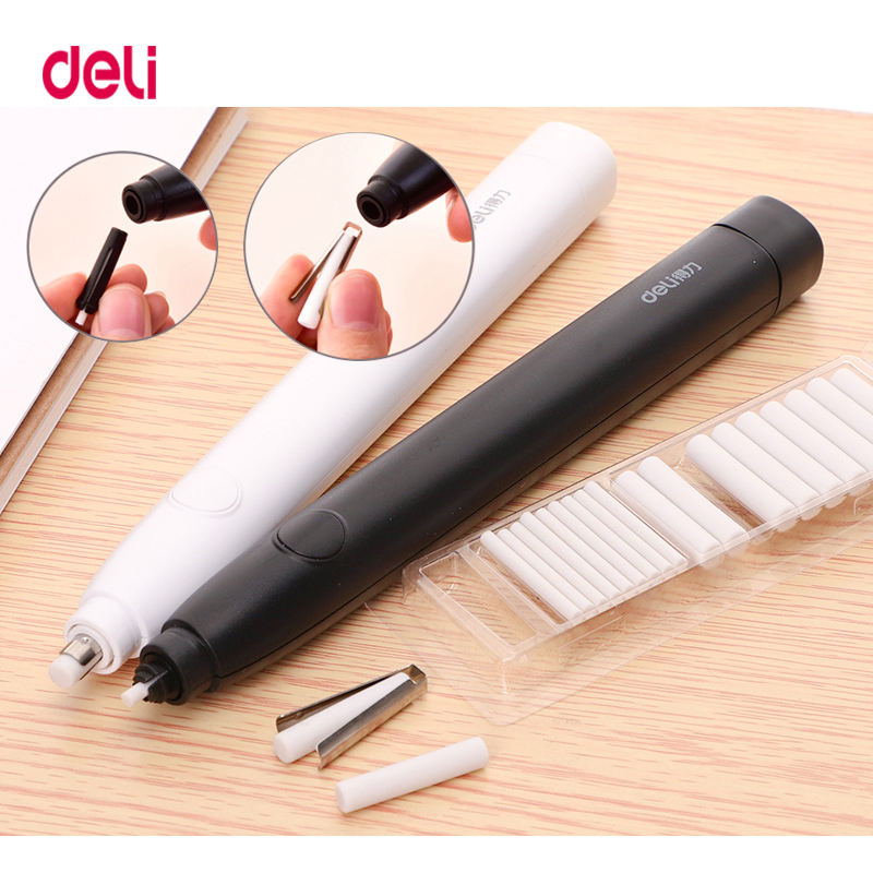Deli Electric Eraser Pencil Dr - Rubber Eraser Kneaded のレビューと価格