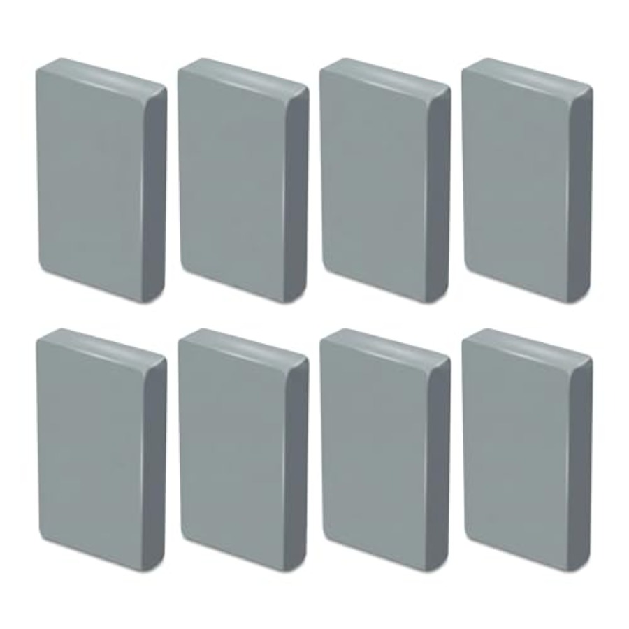 8 Pack Large Grey Kneaded Eras - Rubber Eraser Kneaded のレビューと価格
