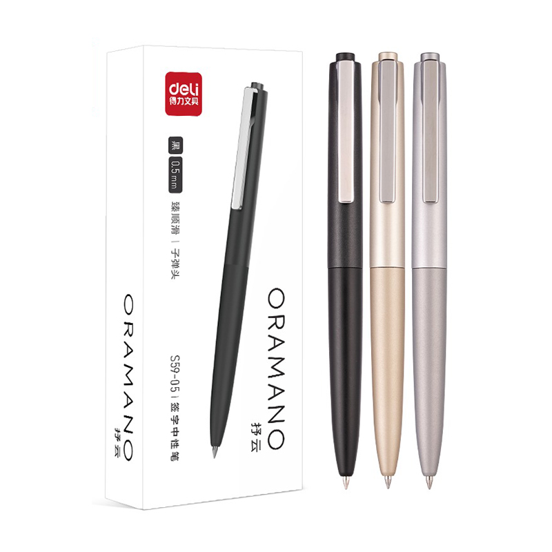 Deli 3pcs 0.5mm/0.7mm Black In - Stationery Supplies Business のレビューと価格