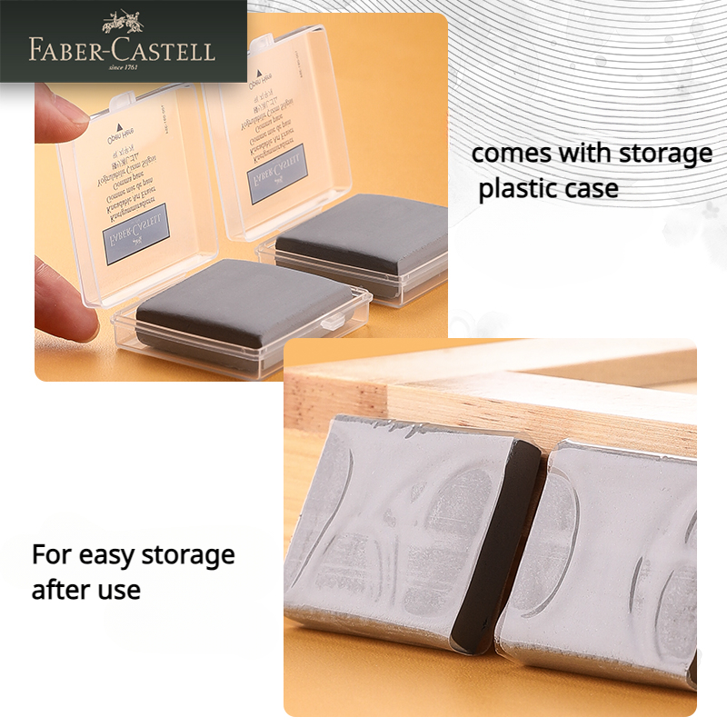 1Pc Faber-Castell  Drawing Art - Rubber Eraser Kneaded のレビューと価格