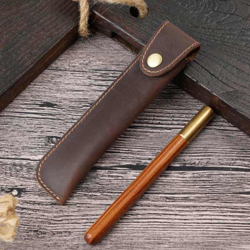 1pc Pen Bag Leather Packaging  - Stationery Supplies Business のレビューと価格