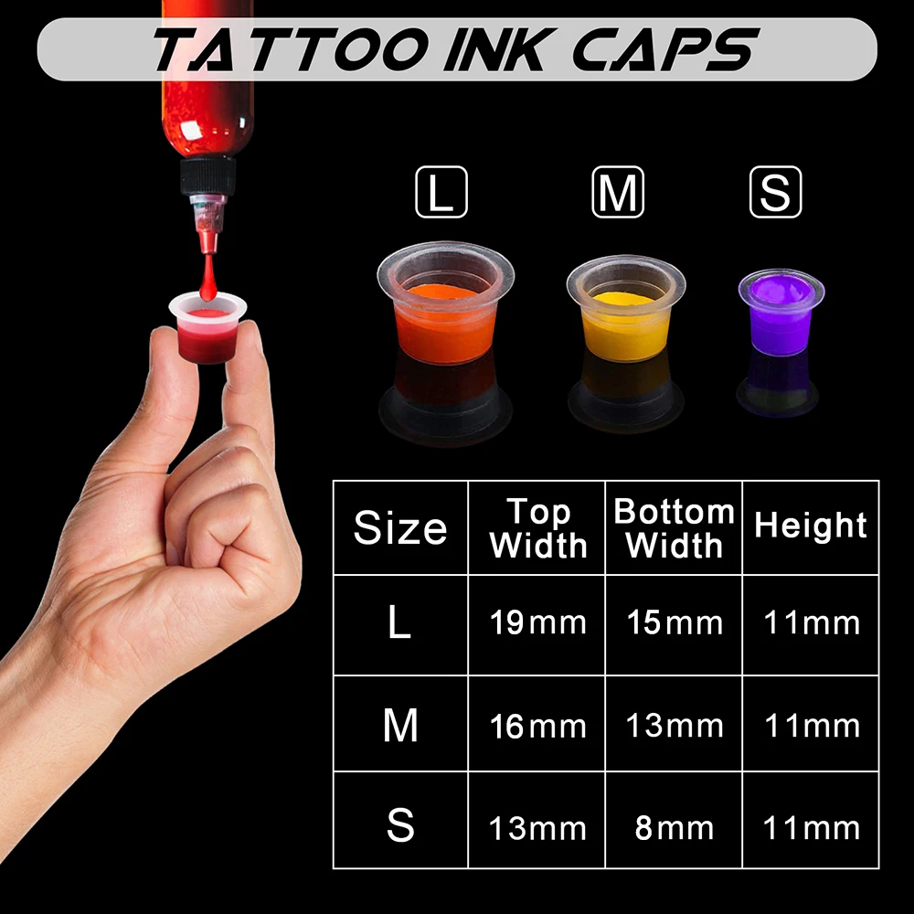 300/100pcs Disposable Tattoo I - Calligraphy Ink Bottle のレビューと価格