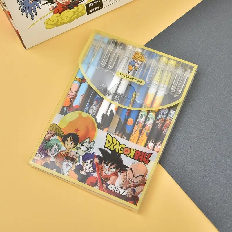12PCS/Set Dragon Ball Gel Pen  - Office Supply Office Stationery Items のレビューと価格