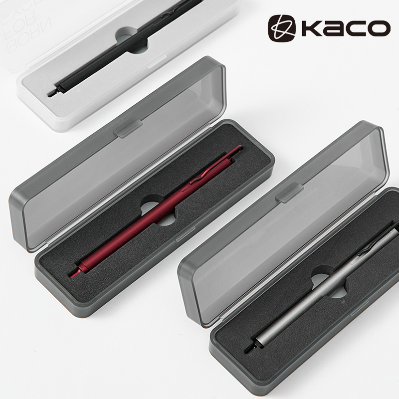 Kaco Metal Gel Pen 0.5MM Black - Stationery Supplies Business のレビューと価格