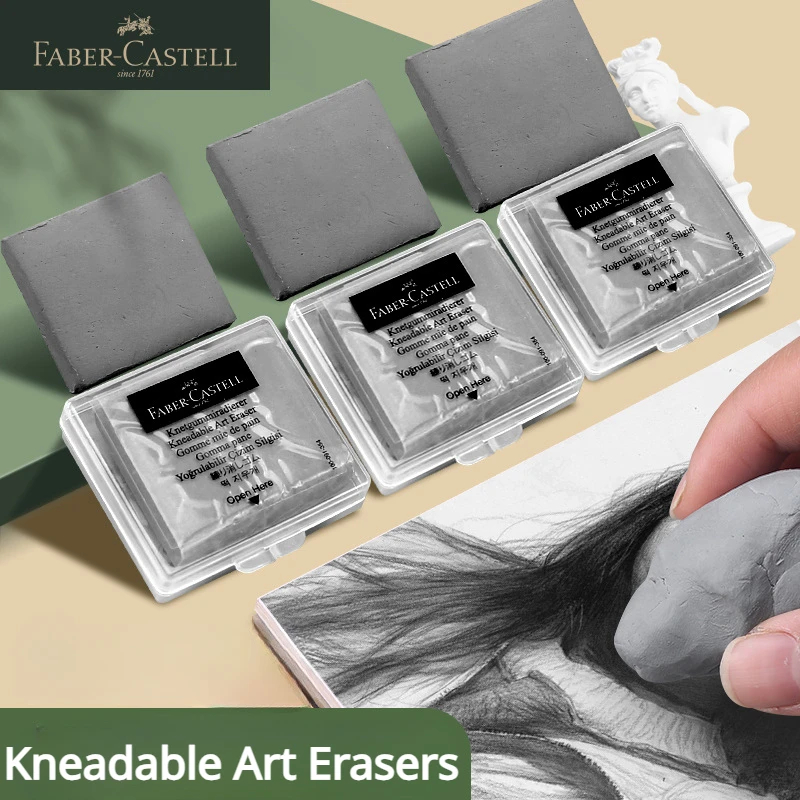 Faber-Castell 2pcs Drawing Art - Rubber Eraser Kneaded のレビューと価格