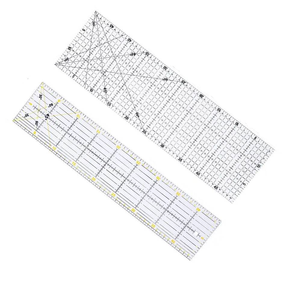 Fenrry Multisize Acrylic Patch - Ruler Set Transparent のレビューと価格