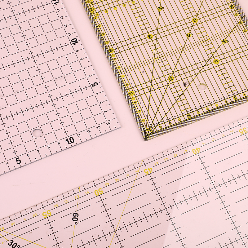 Fenrry Multisize Acrylic Patch - Ruler Set Transparent のレビューと価格